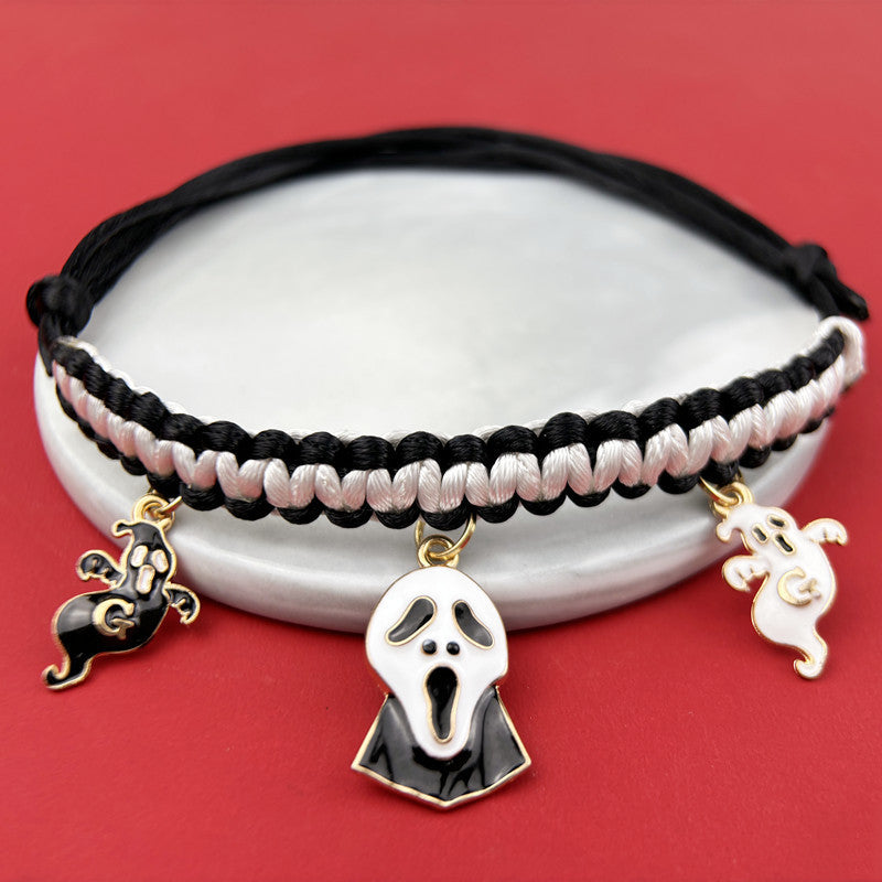 Halloween Hand-woven Pet Collar