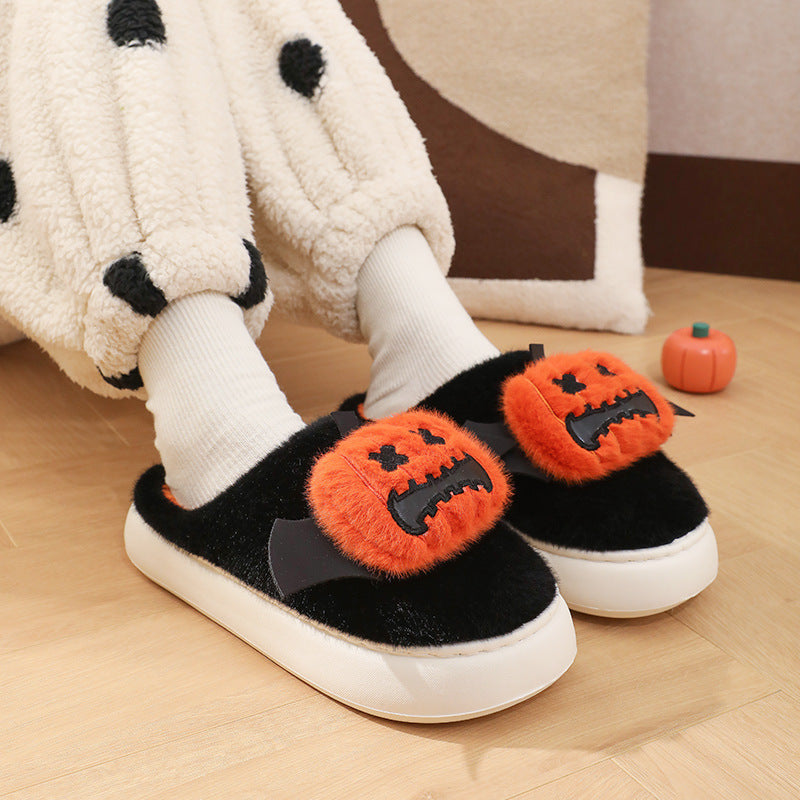 Pumpkin Slippers With Small Wings