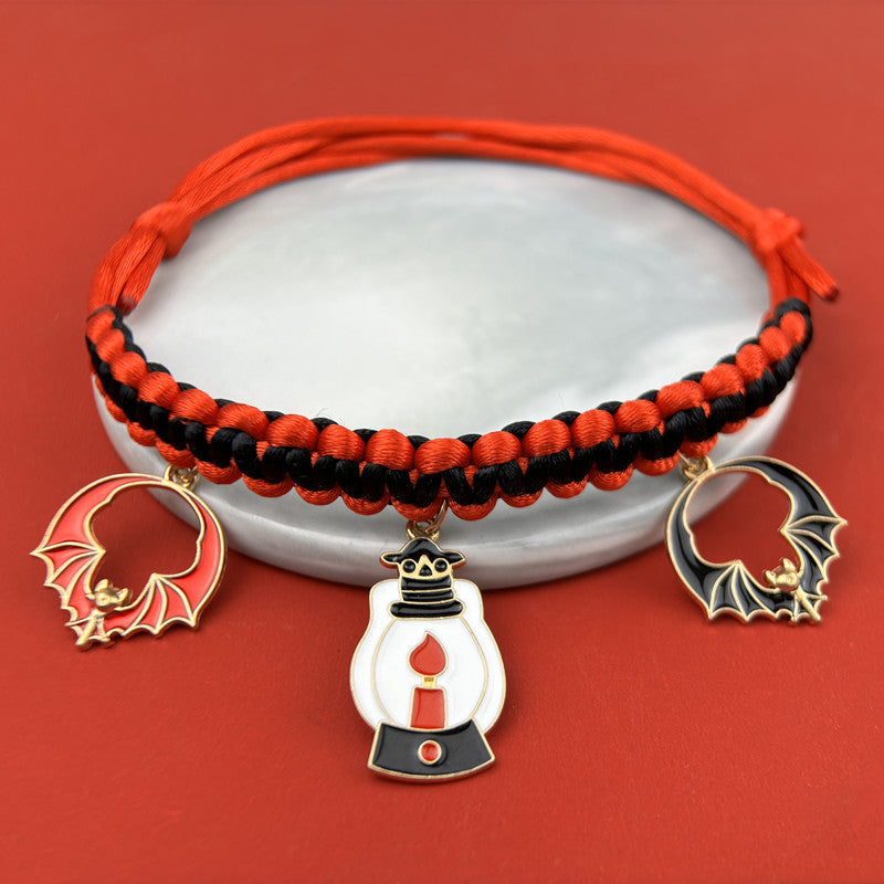 Halloween Hand-woven Pet Collar