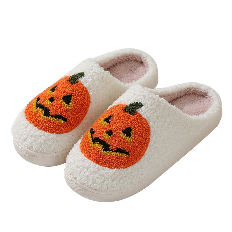 Pumpkin Slippers Warm Winter Slippers
