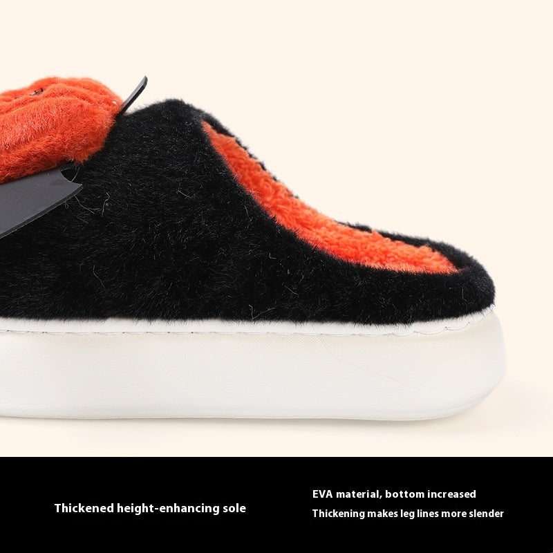 Pumpkin Slippers With Small Wings