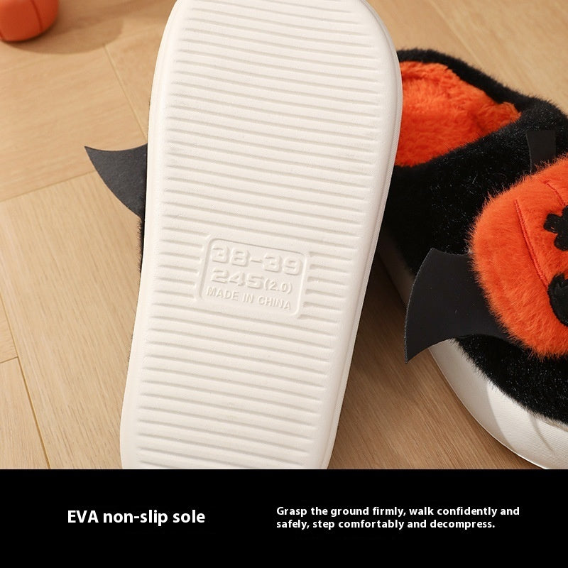 Pumpkin Slippers With Small Wings