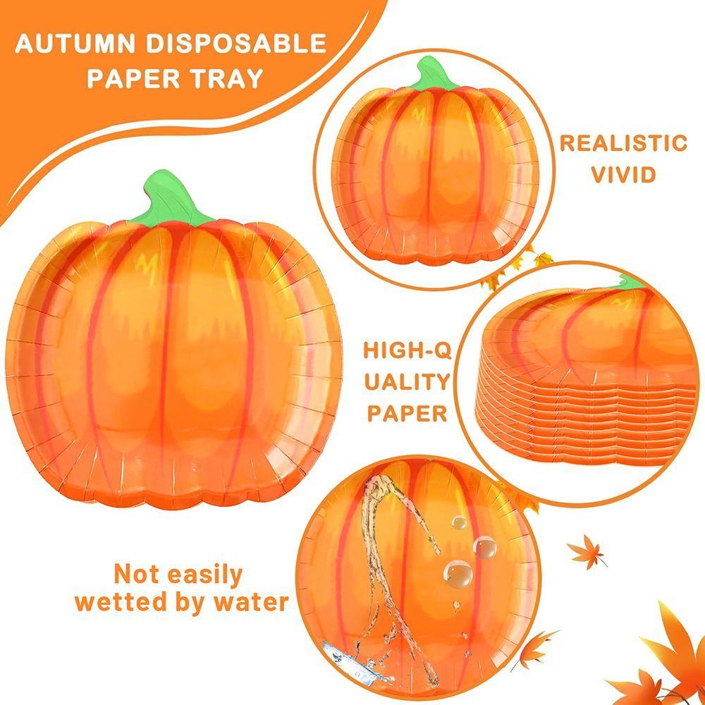134 Pcs Thanksgiving Party Tableware Set I