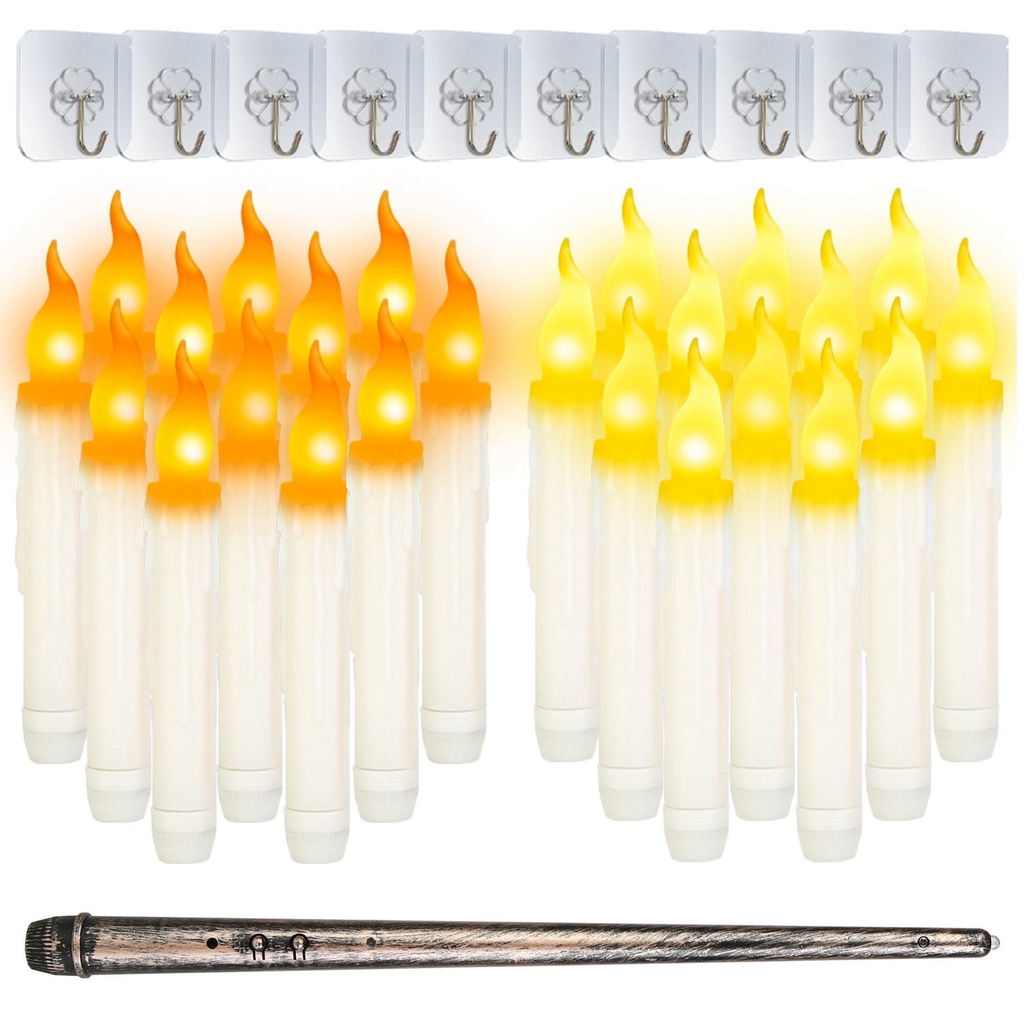 12Pcs Flameless Floating Candles