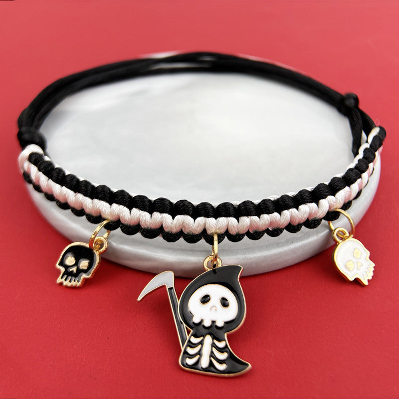 Halloween Hand-woven Pet Collar