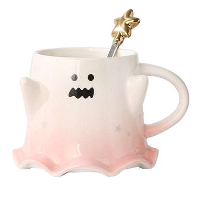 Halloween Cute Ghost Ceramic Cup